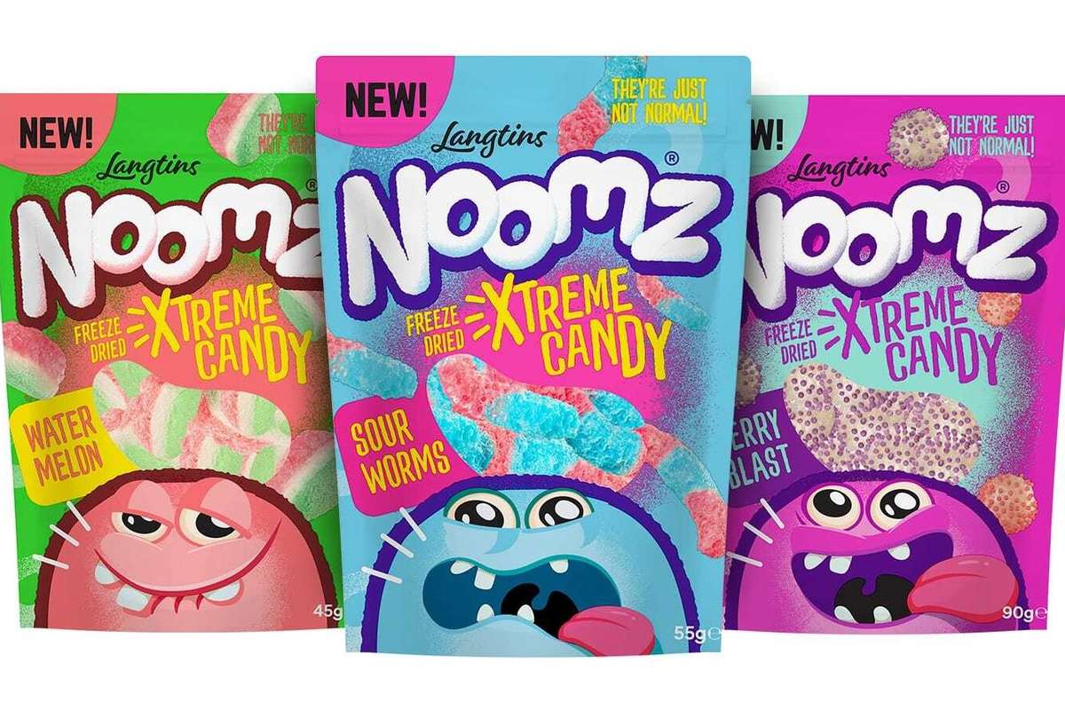 Langtins Noomz new flavours Berry Blast, Sour Worms and Watermelon