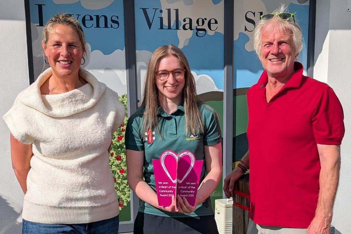 Levens Village Store Co-op charity donations women