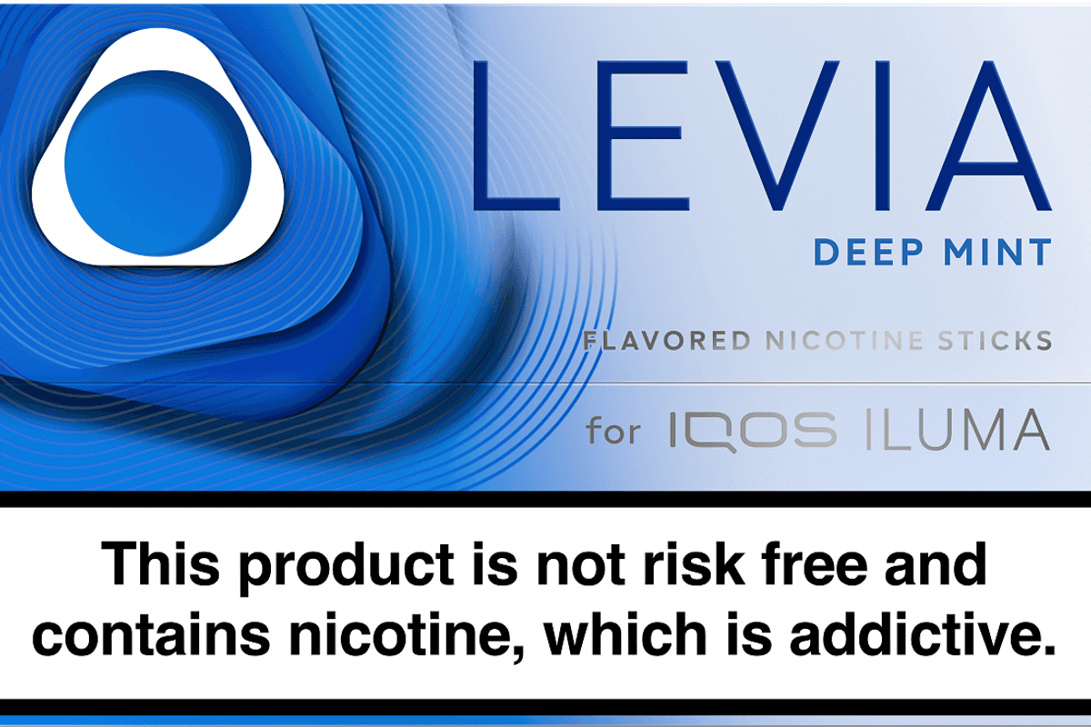 LEVIA Deep Mint pack