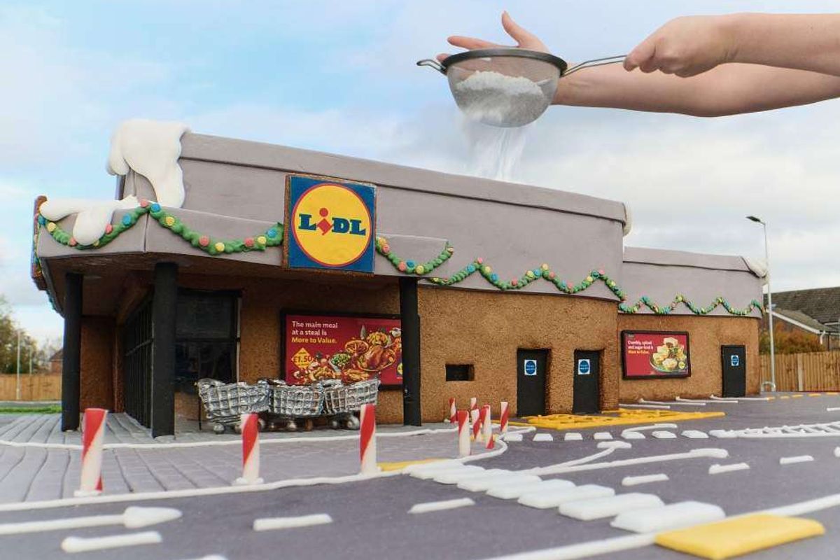 Lidl’s limited-edition Gingerbread Store kit