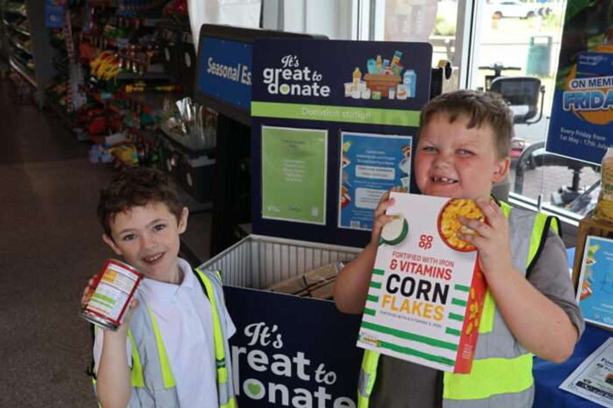 Lincolnshire Co-op food bank drive