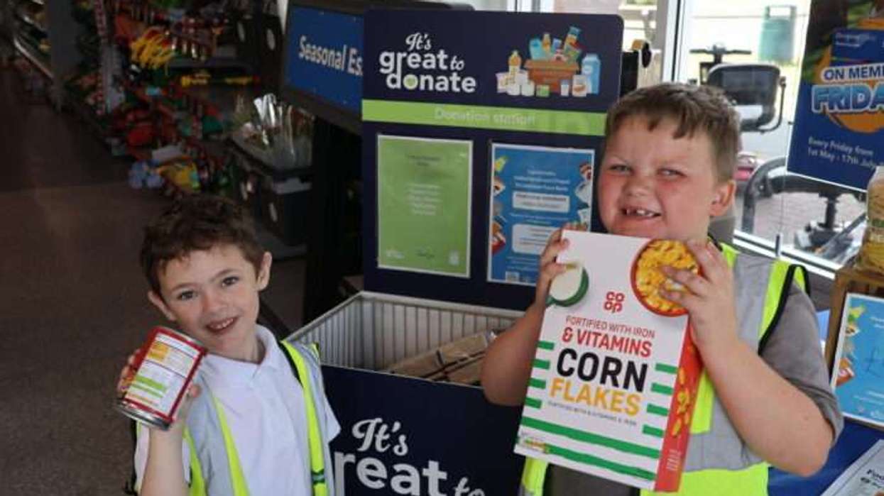 Lincolnshire Co-op food bank drive