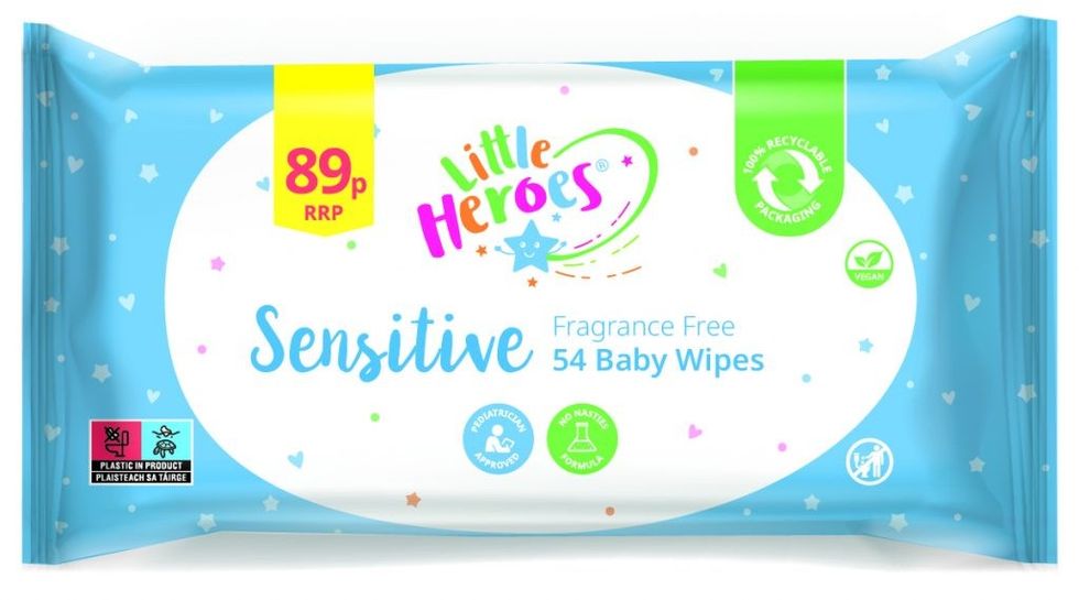 Little Heroes Sensitive Baby Wipes