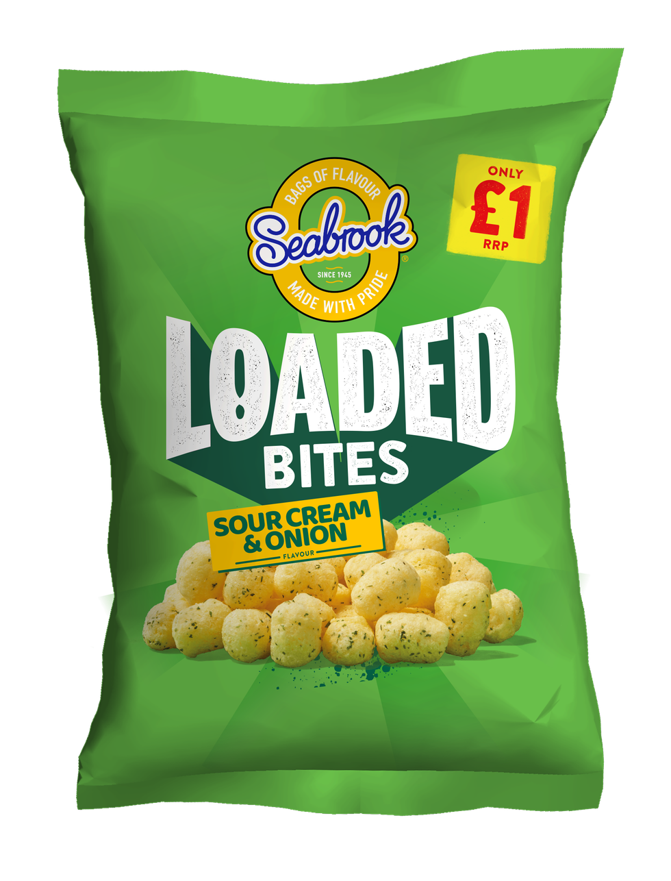 Loaded Bites 55g SOUR CREAM FOP