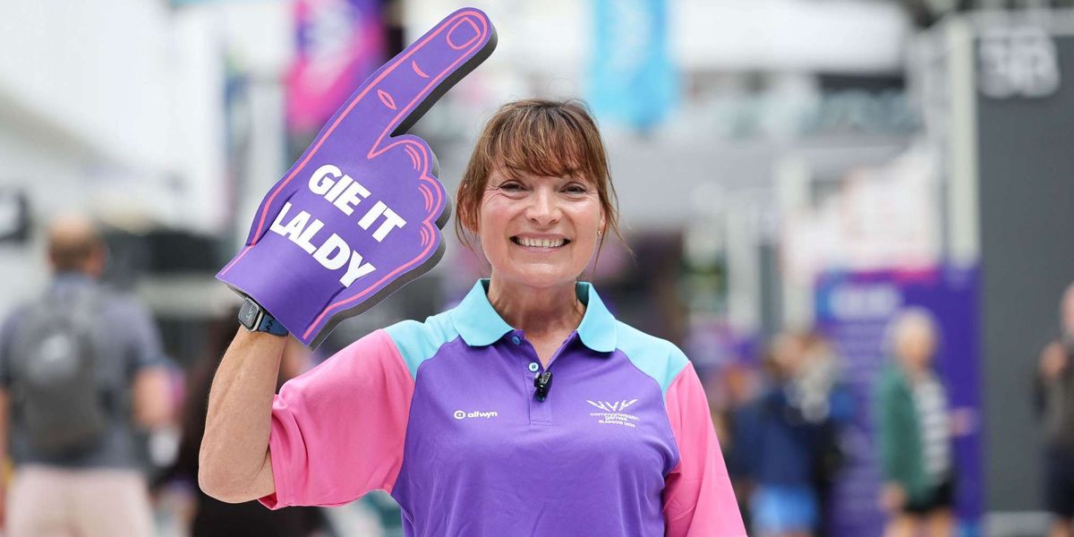 Lorraine Kelly Is Glasgow 2026 Volunteer via Allwyn Training Programme