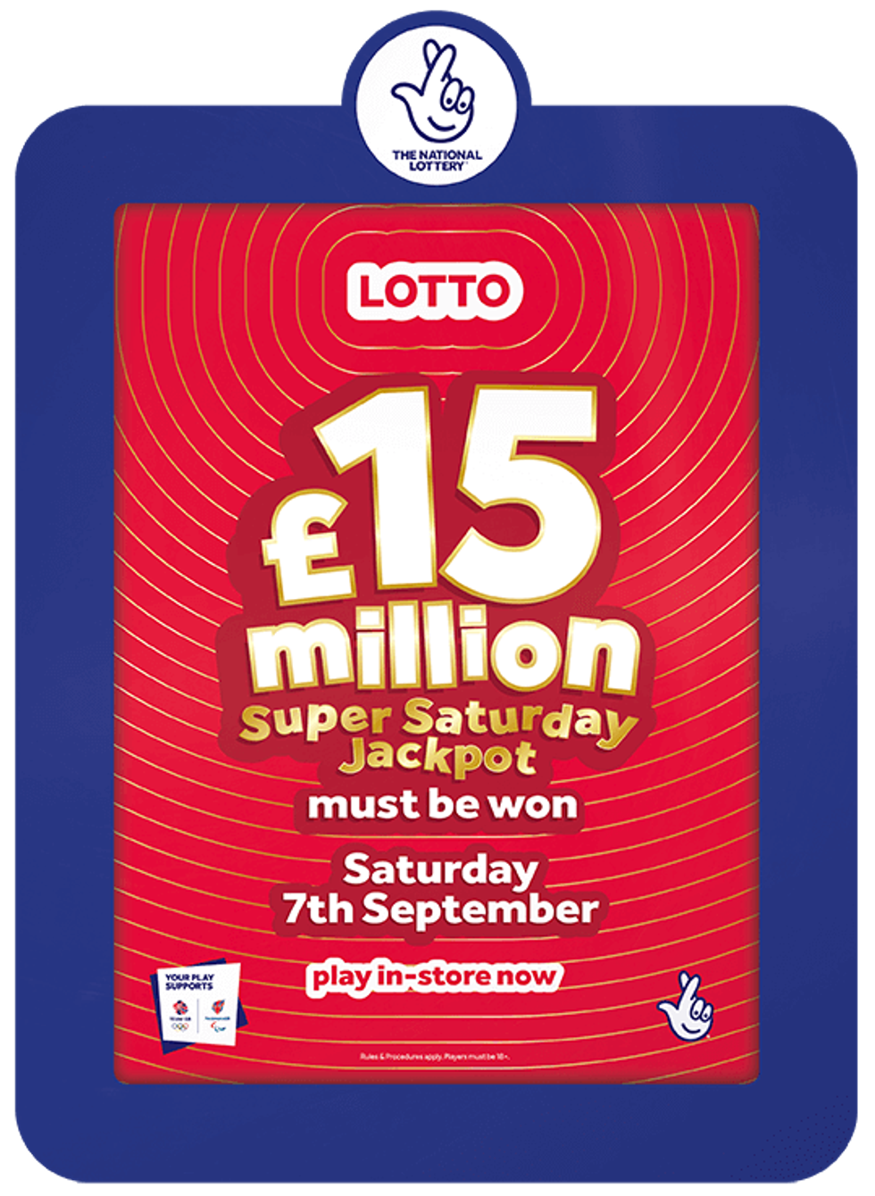 Lotto 15m 7 Sept