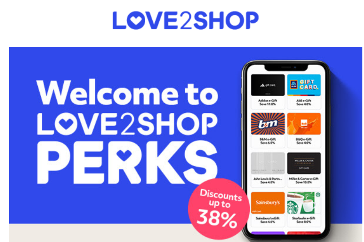 Love2shop launches Perks retailer discount platform