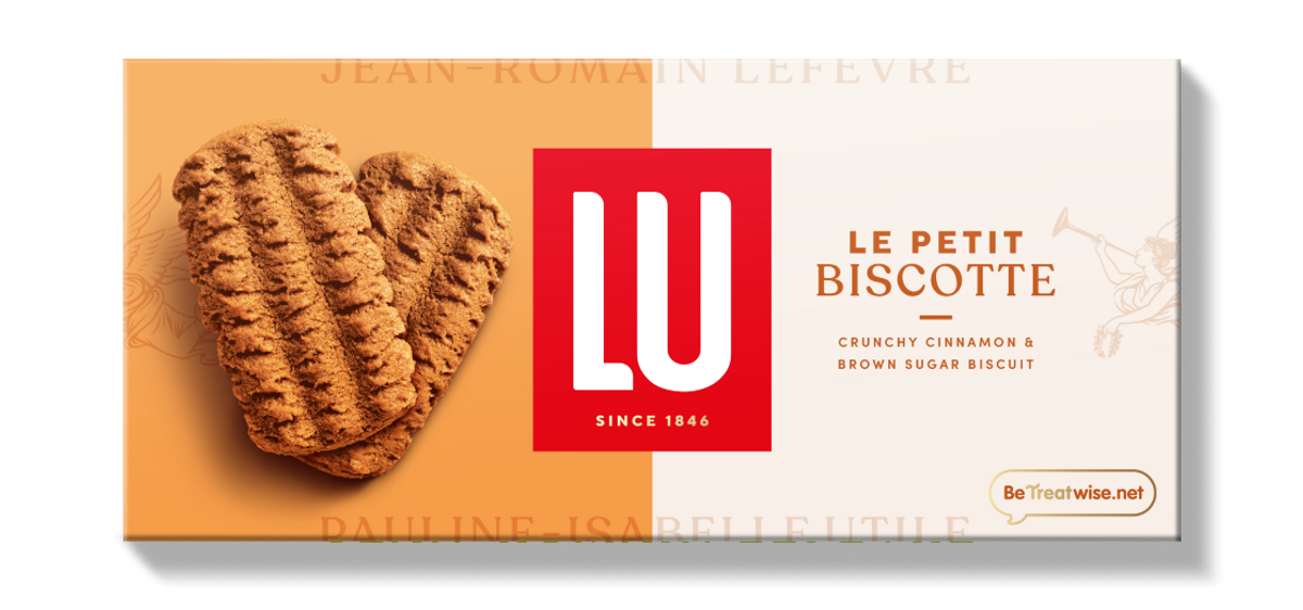 LU's new packaging brings French elegance to its premium biscuit range for UK consumers.