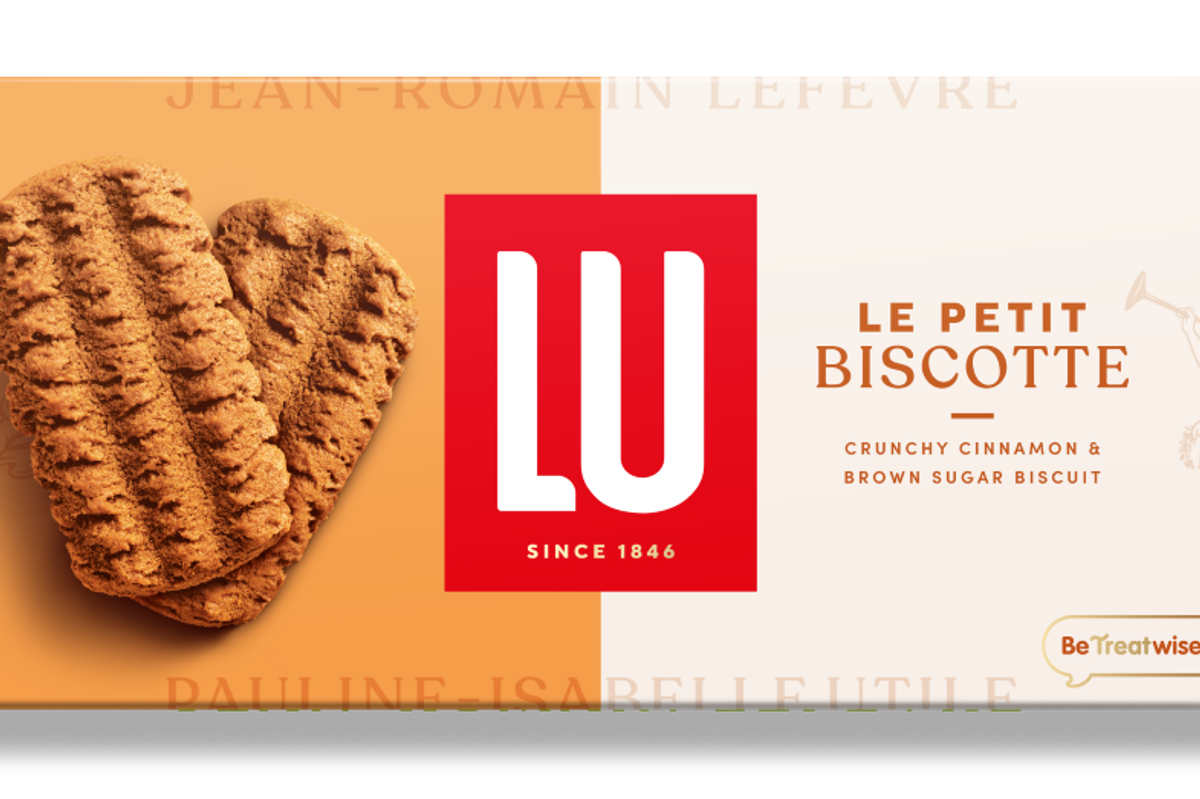 LU's new packaging brings French elegance to its premium biscuit range for UK consumers.