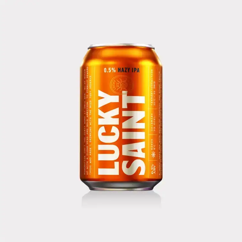 Lucky Saint 0.5% Hazy IPA