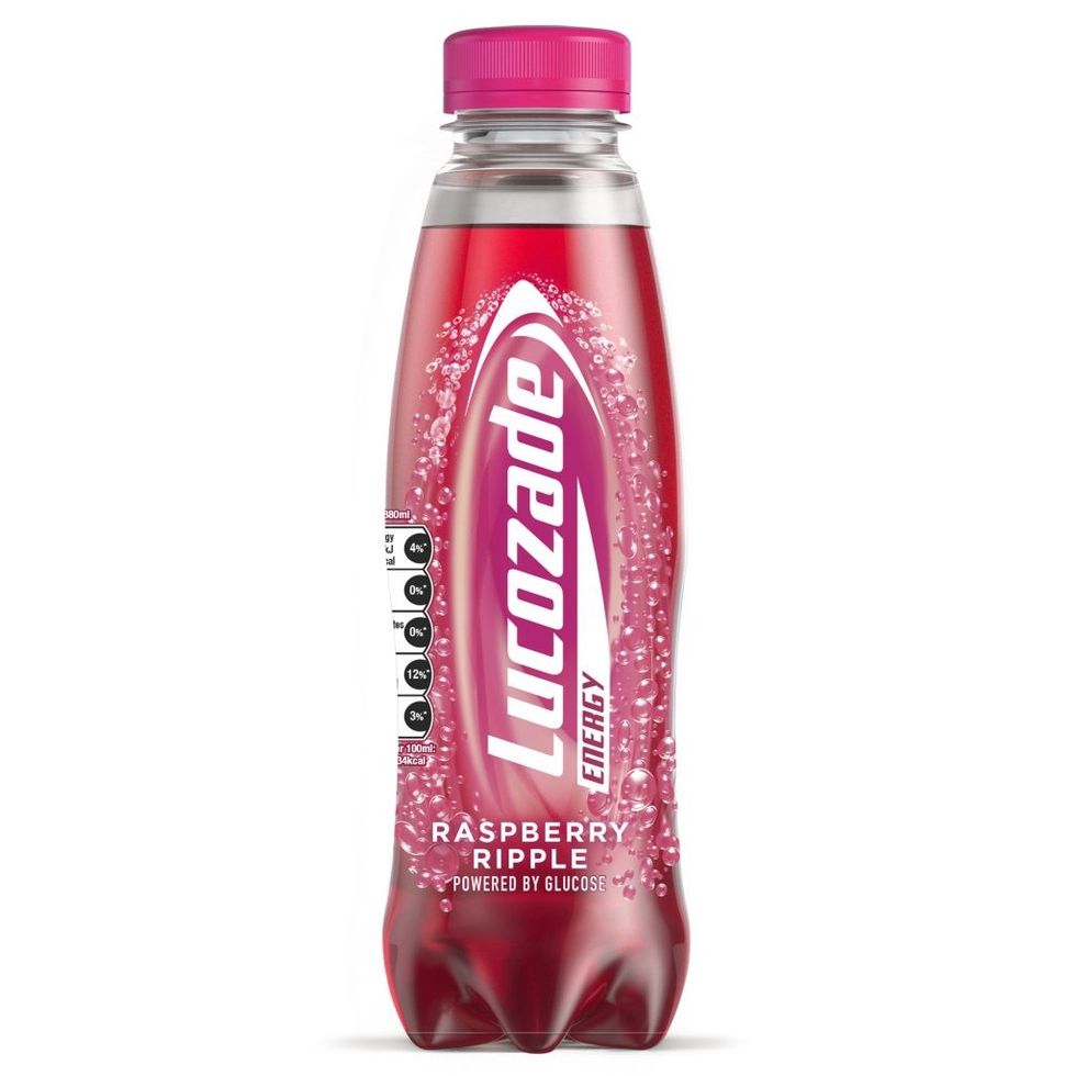 Lucozade Energy Raspberry Ripple 380ML STD