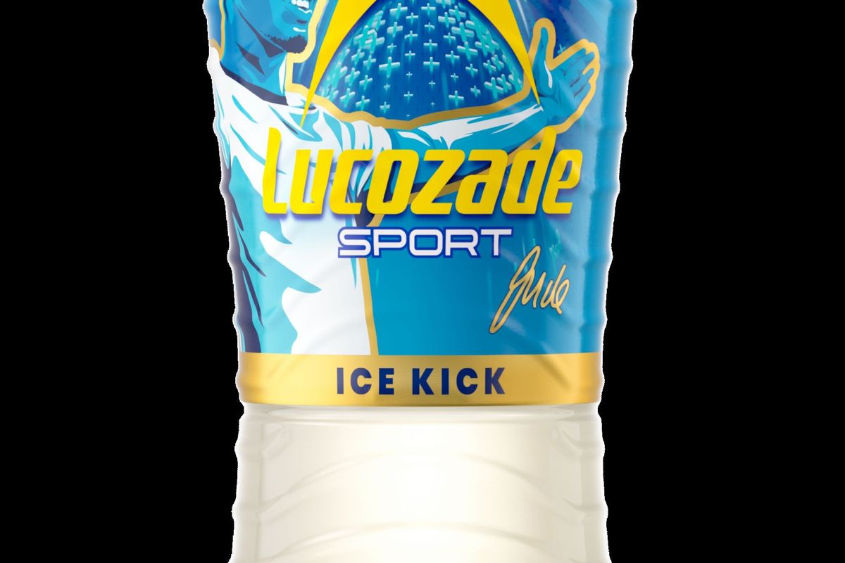 Lucozade Sport Ice Kick bottle