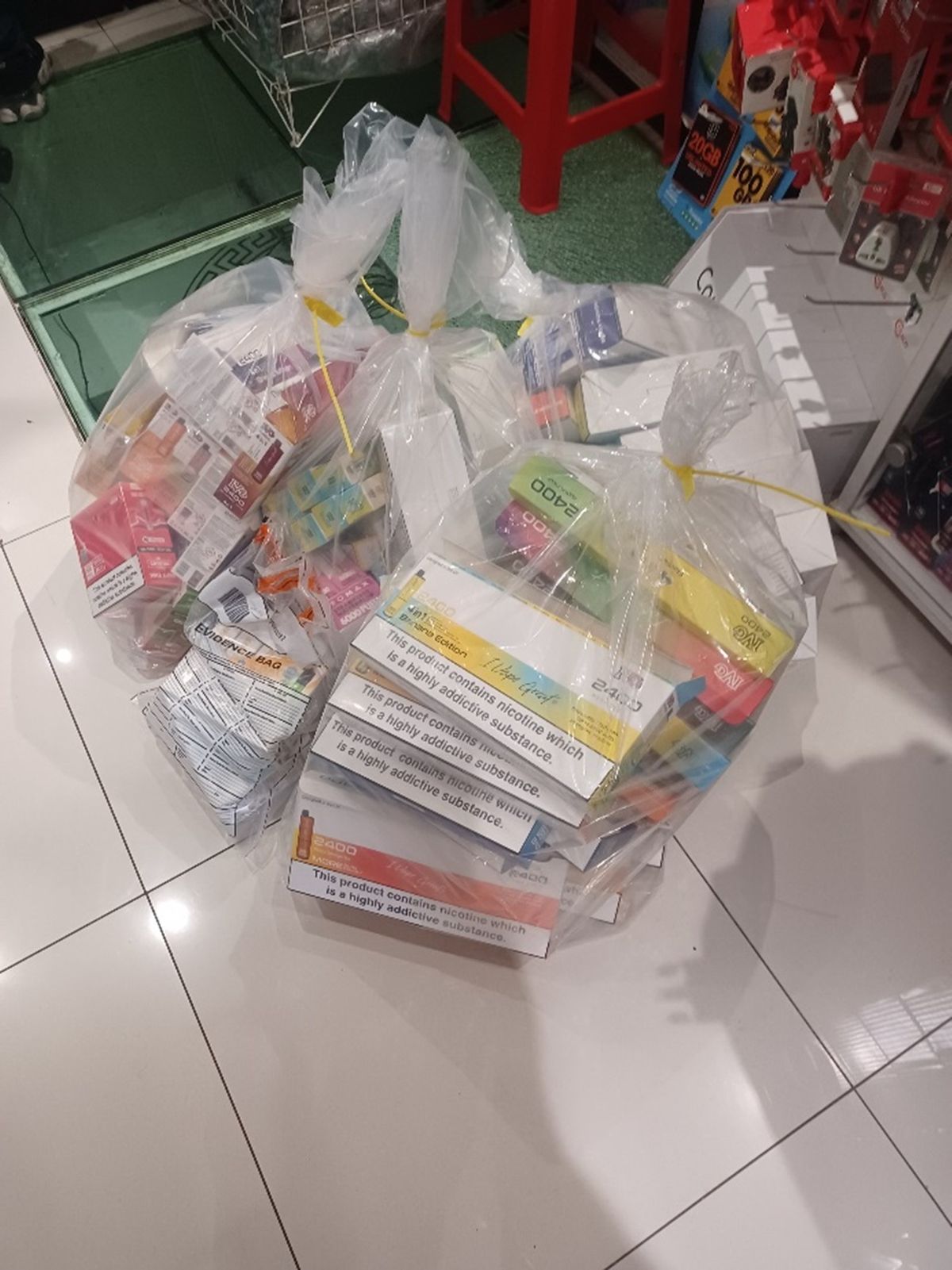 Luton Trading Standards seize illegal disposable vapes after 1 June ban