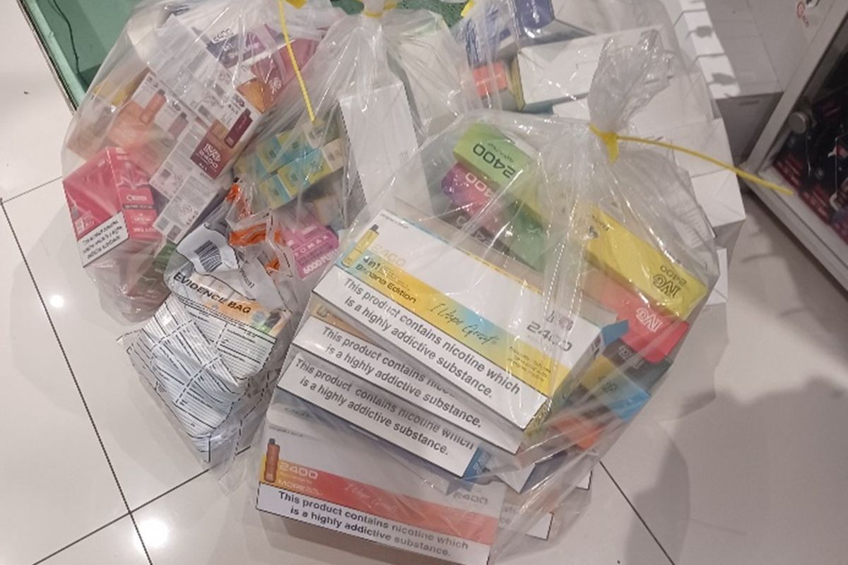 Luton Trading Standards seize illegal disposable vapes after 1 June ban