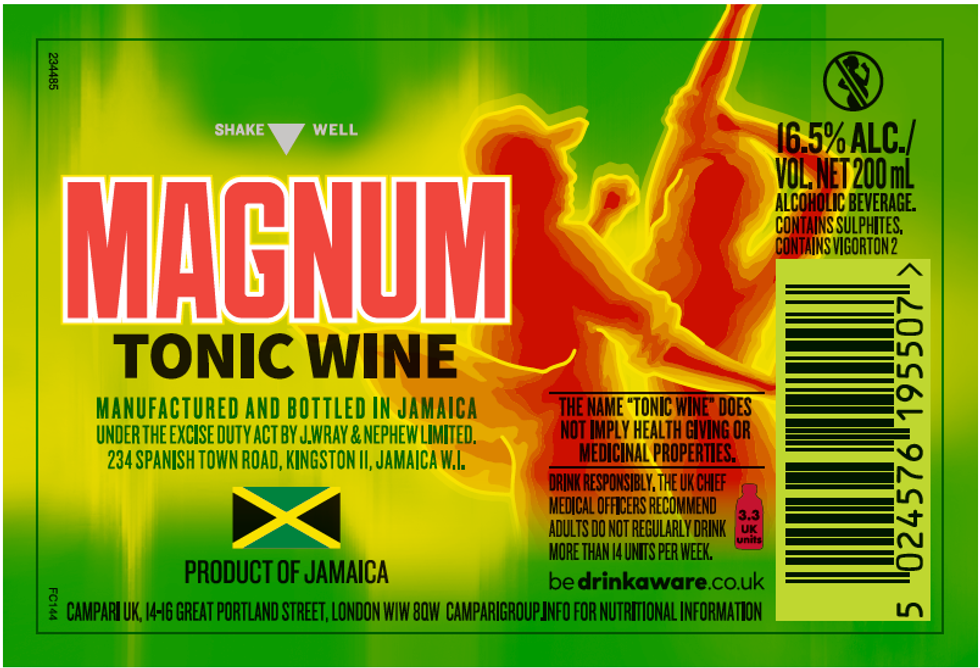 Magnum Tonic Wine Unveils Unified Label Design Across UK and Jamaica