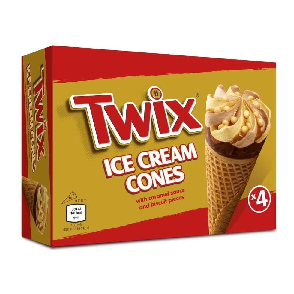 MARS 1391 Twix x4 Ice Cream 4pk Carton PR