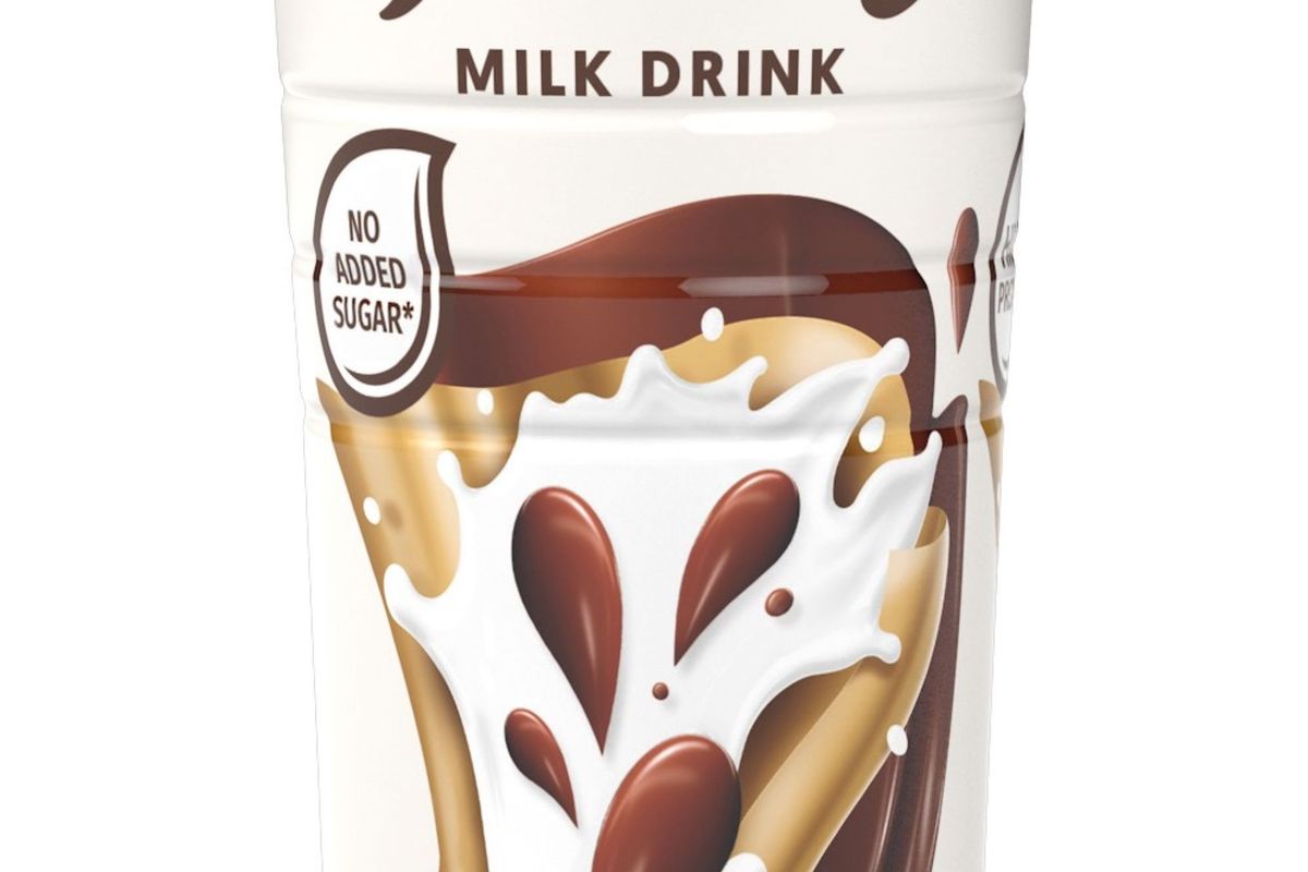 Mars Chocolate refreshes Galaxy Milk Drink packaging with a flat cap design, matching Galaxy confectionery
