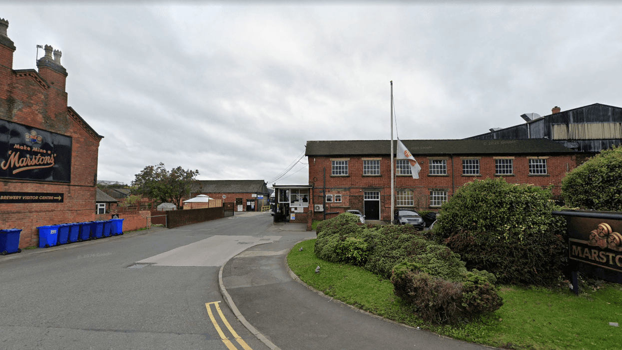 Marston’s Brewery in Burton upon Trent