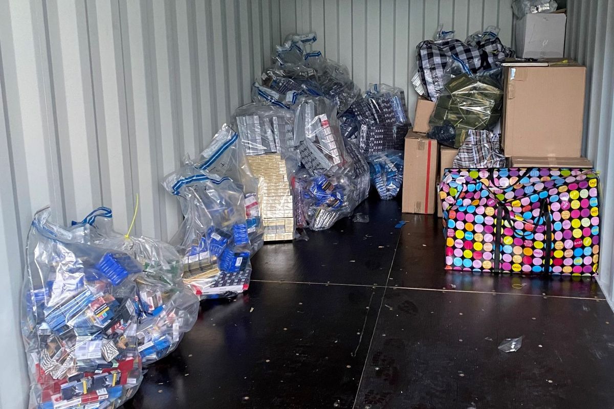 Massive haul of illicit cigarettes and tobacco