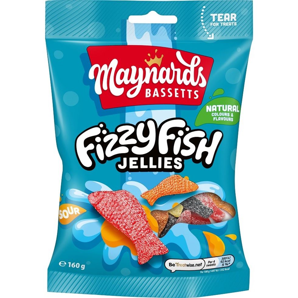 Maynards Bassetts Fizzy Fish