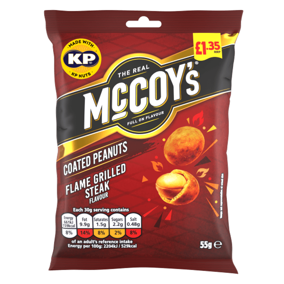 McCoy\u2019s coated nuts launch UK