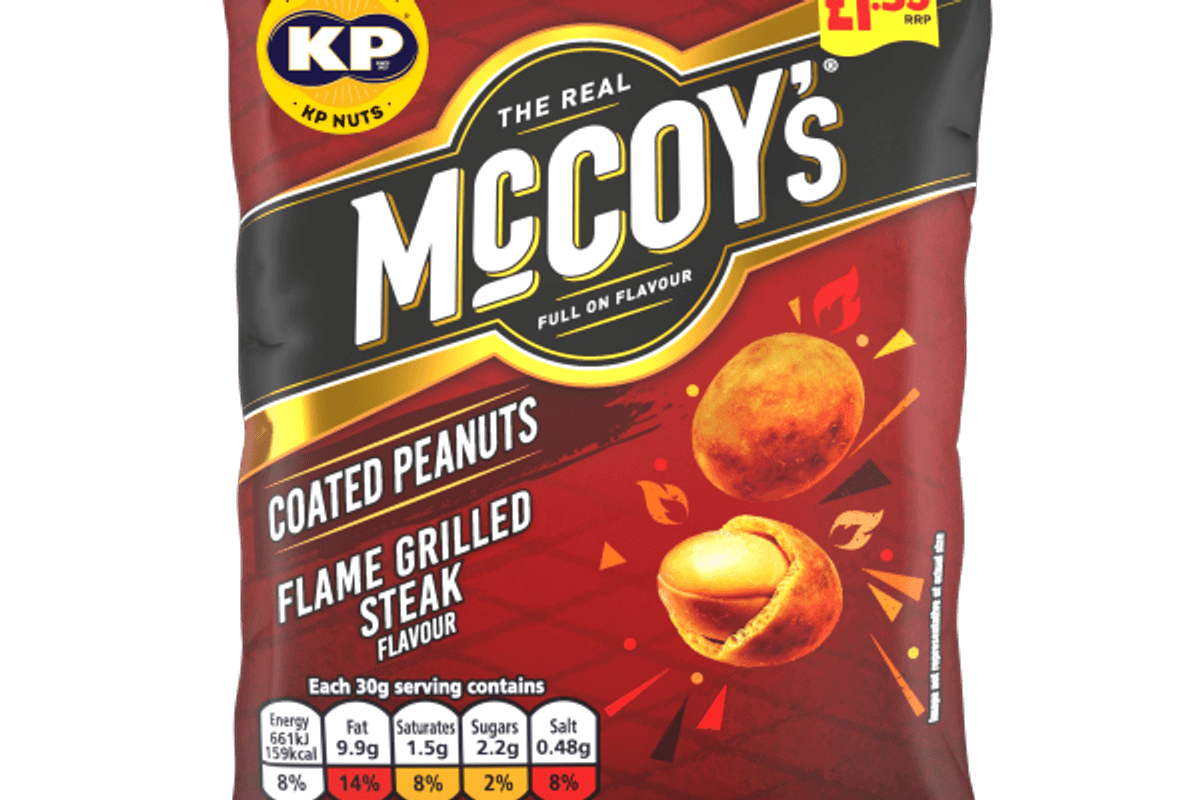 McCoy’s coated nuts launch UK
