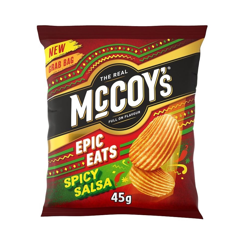 McCoys Epic Eats Spicy Salsa Grab Bag 45g