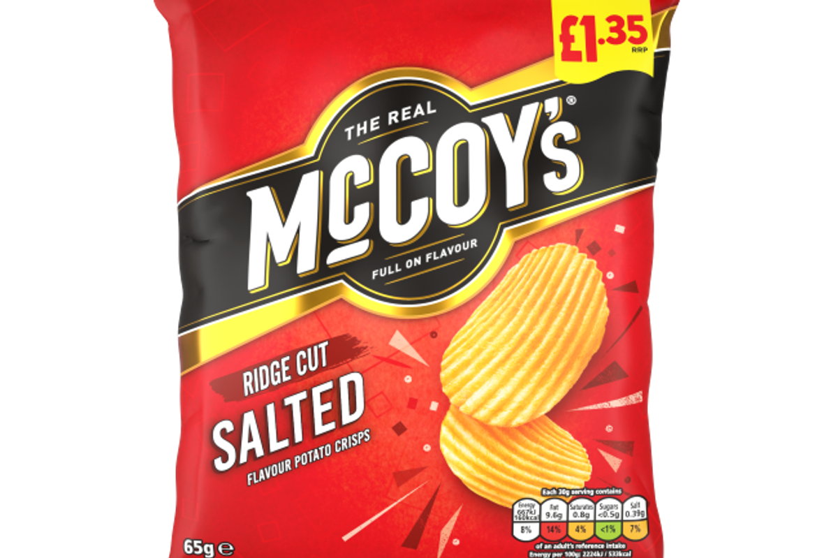 McCoy’s Salted £1.35 PMP launch