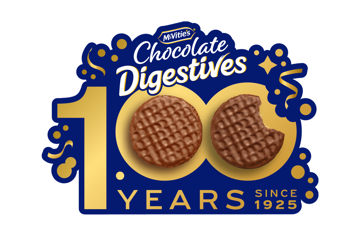 McVitie’s Chocolate Digestives 100th anniversary hologauze at UK landmarks