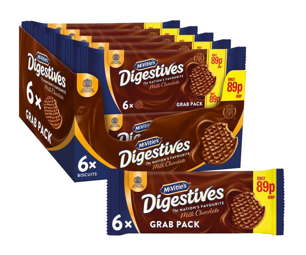 McVitie’s Digestives on the go pack