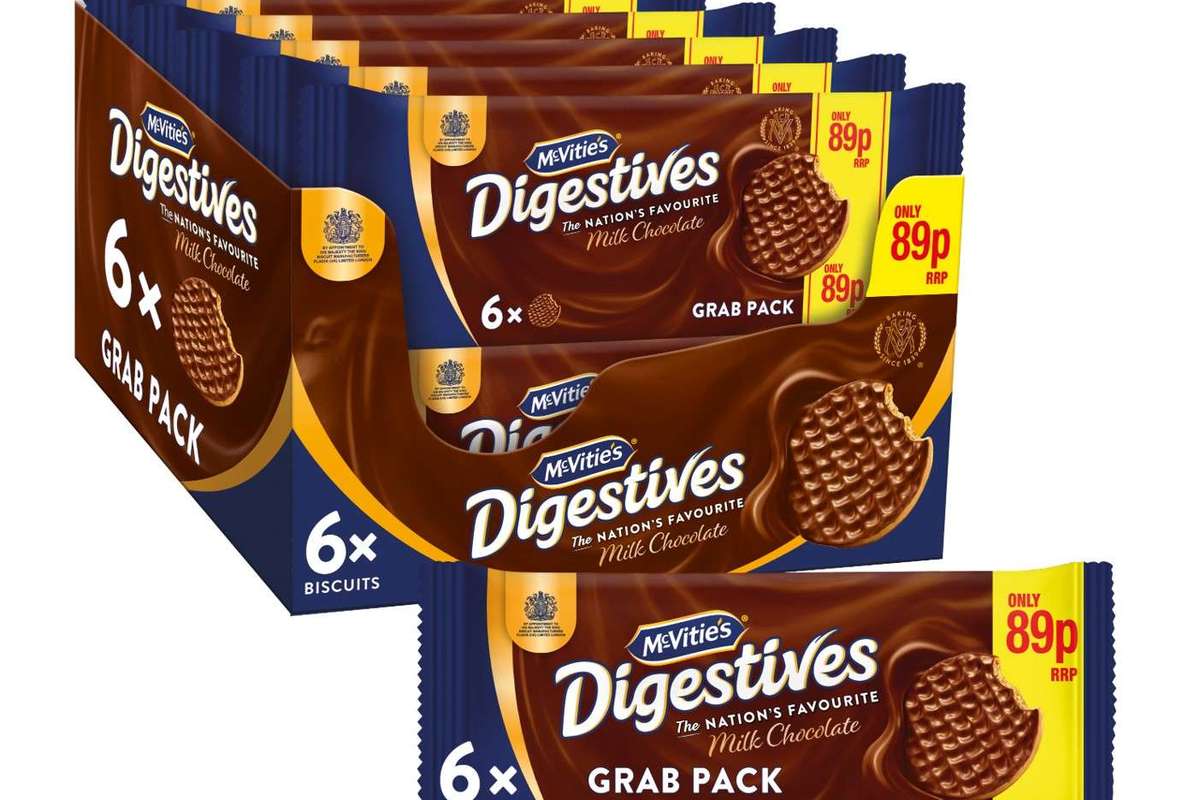 McVitie’s Digestives on the go pack