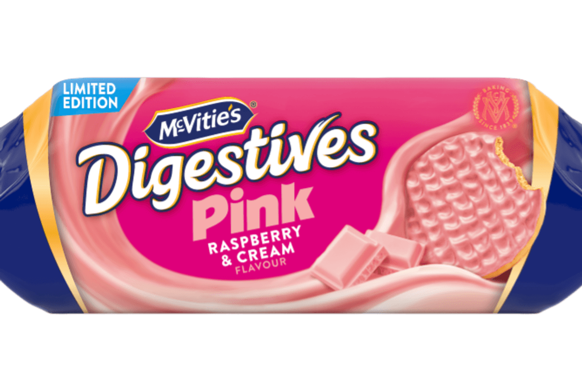 Raspberry Ripple Digestives McVitie’s Pink Digestives Launch with Fruity Twist | Asian Trader