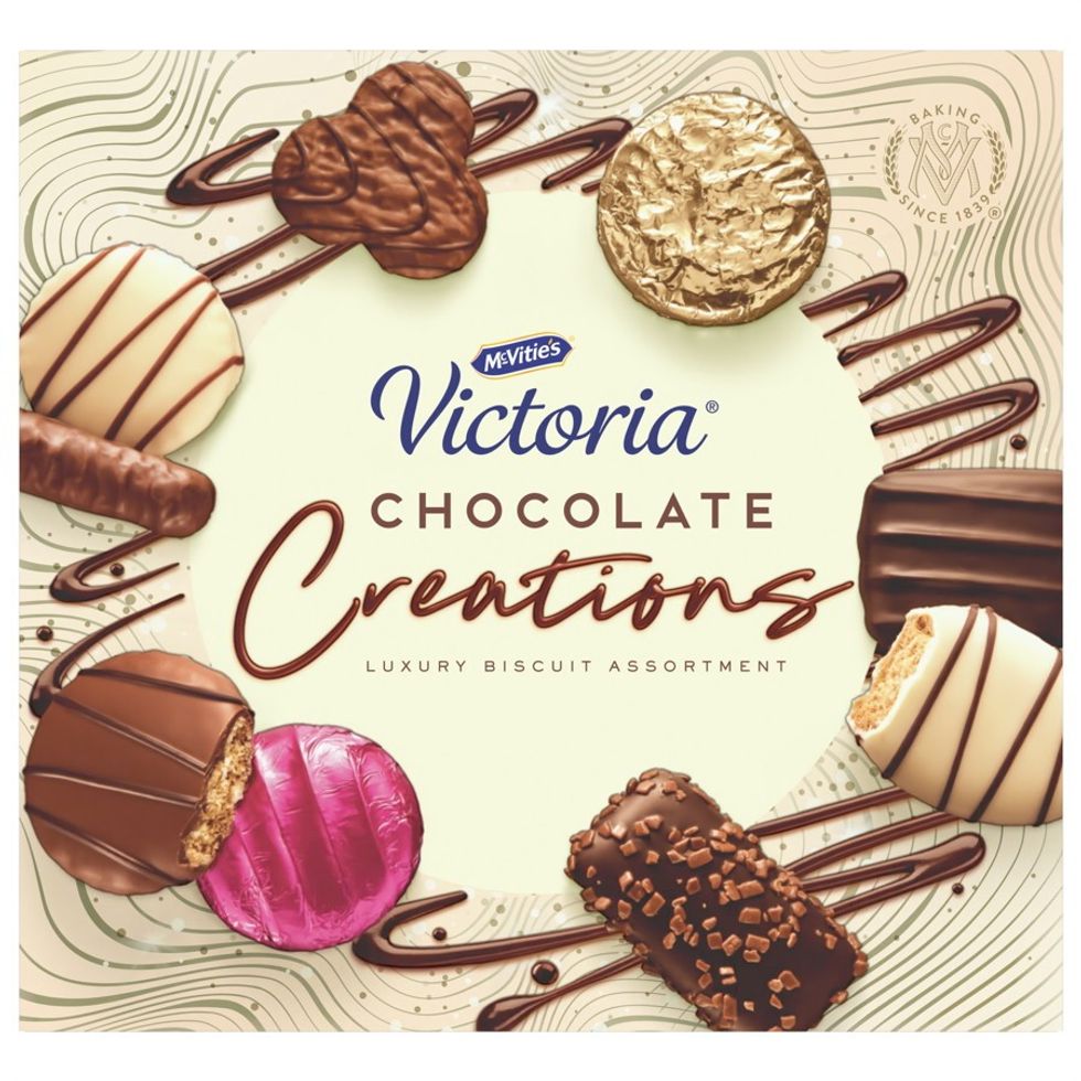 McVities Victoria Chocolate Creation Carton 400g Xmas 2022 C1N1 May 2022