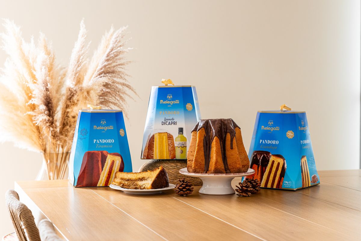Melegatti artisanal Italian cakes and croissants, now part of Valeo Foods' premium baked goods portfolio