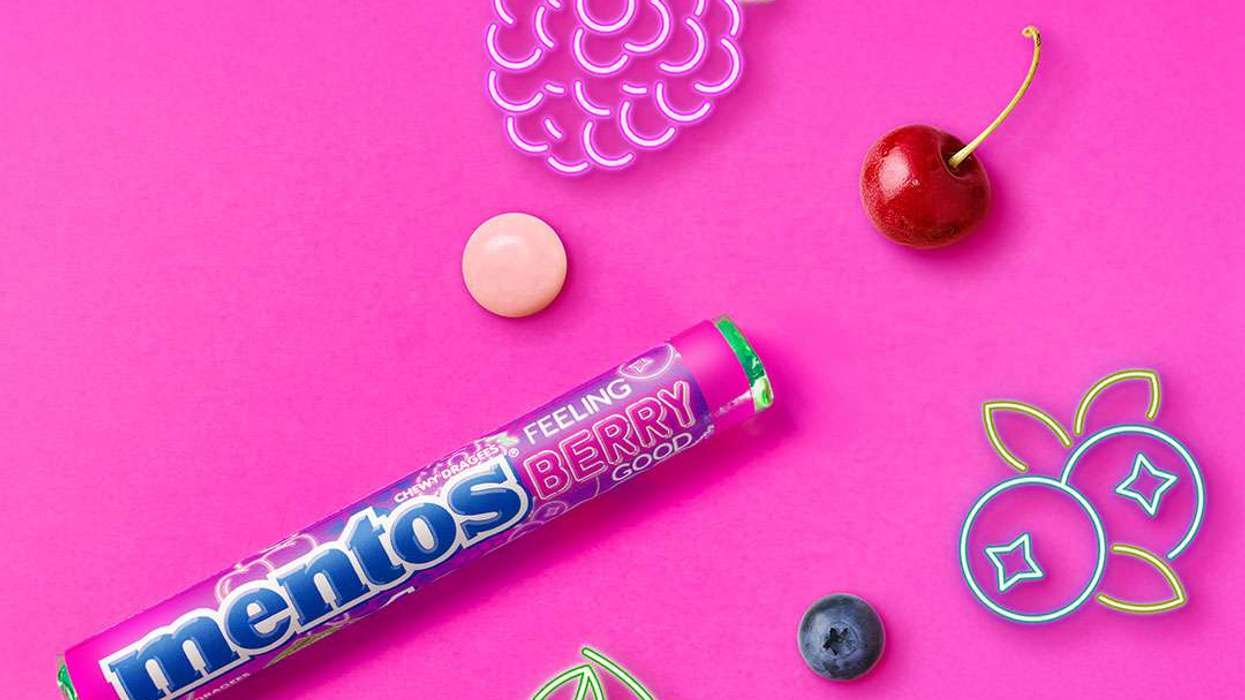 Mentos Feeling Berry Good singles launch