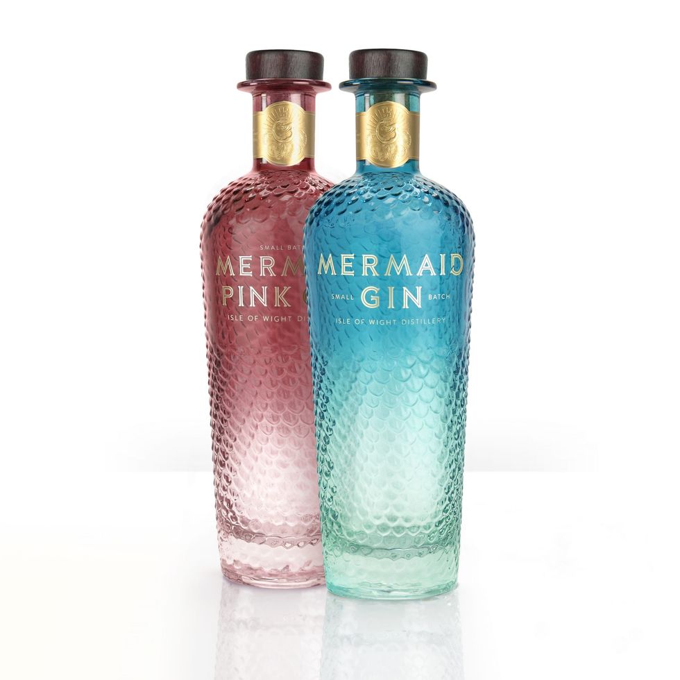 Mermaid Gin and Pink Gin Double Bottle scaled