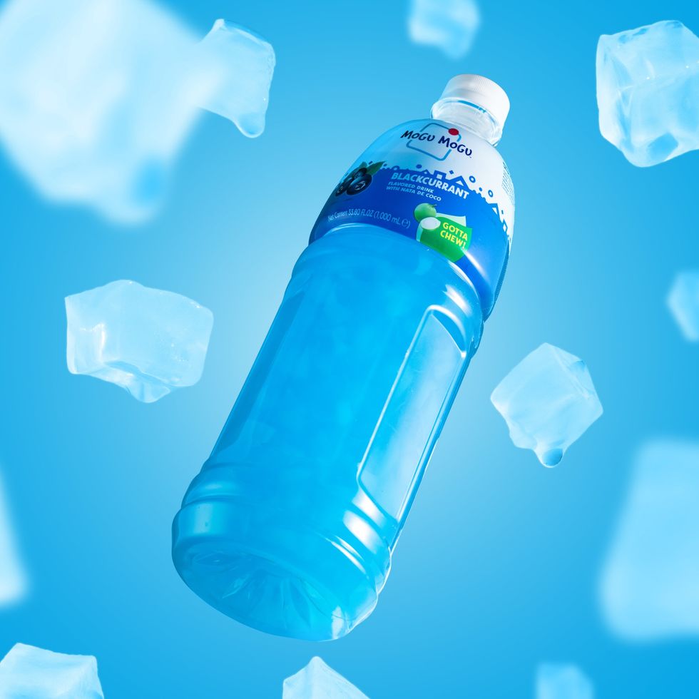 Mogu Mogu Blackcurrant nata de coco drink for UK convenience stores in 2025