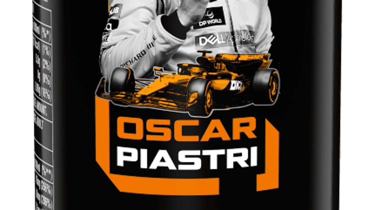 Monster Energy Oscar Piastri cans