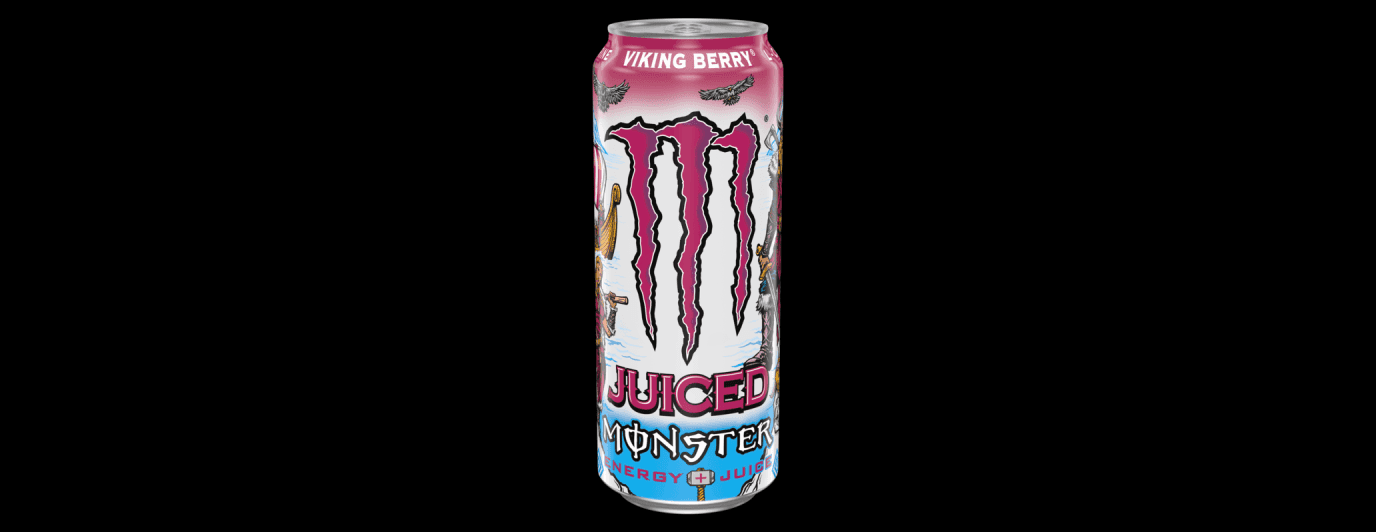 Monster Juiced Viking Berry 500ml can