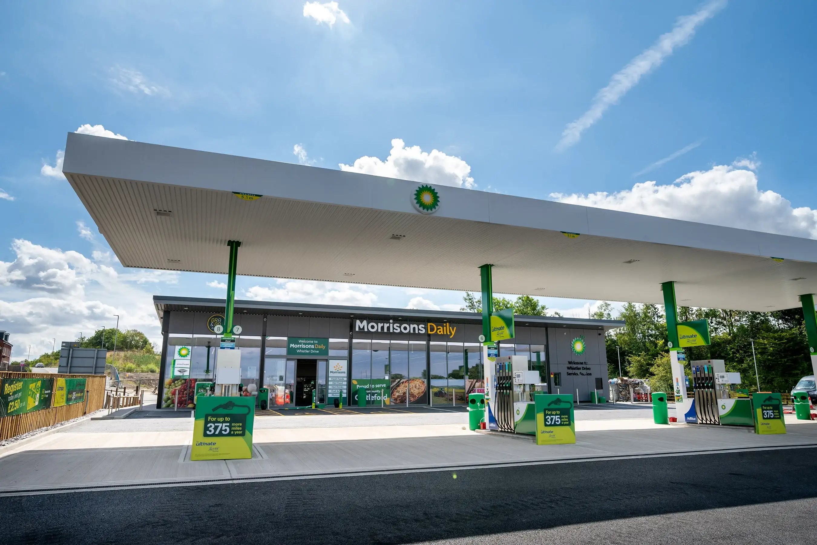 Morrisons Daily store in Castleford, West Yorkshire