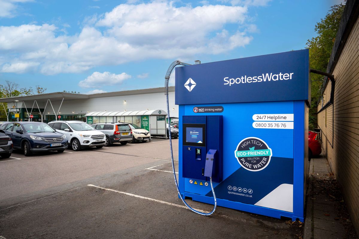 Morrisons Expands SpotlessWater Pure Water Stations Nationwide