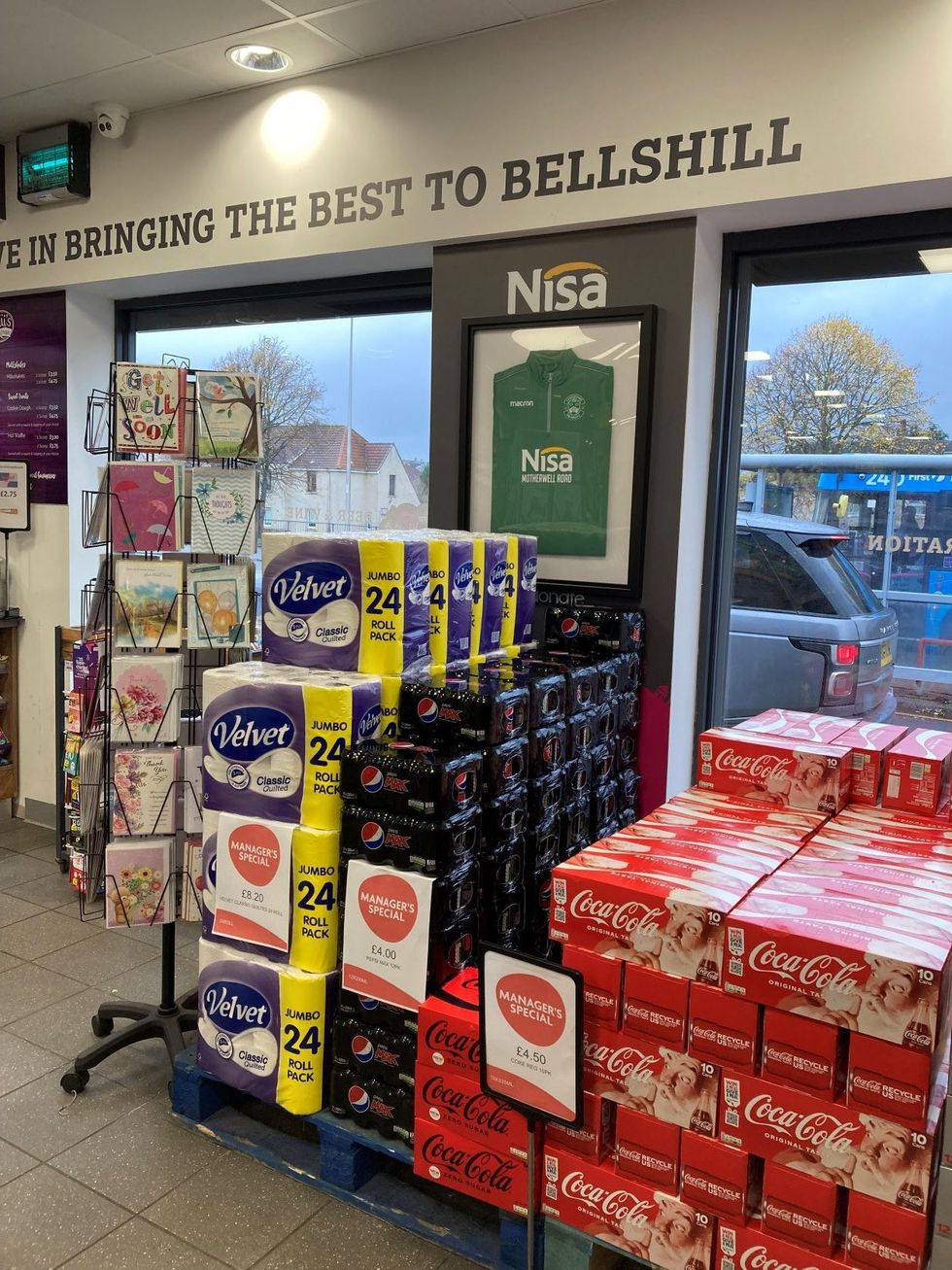 Motherwell Road pallet deals rotated