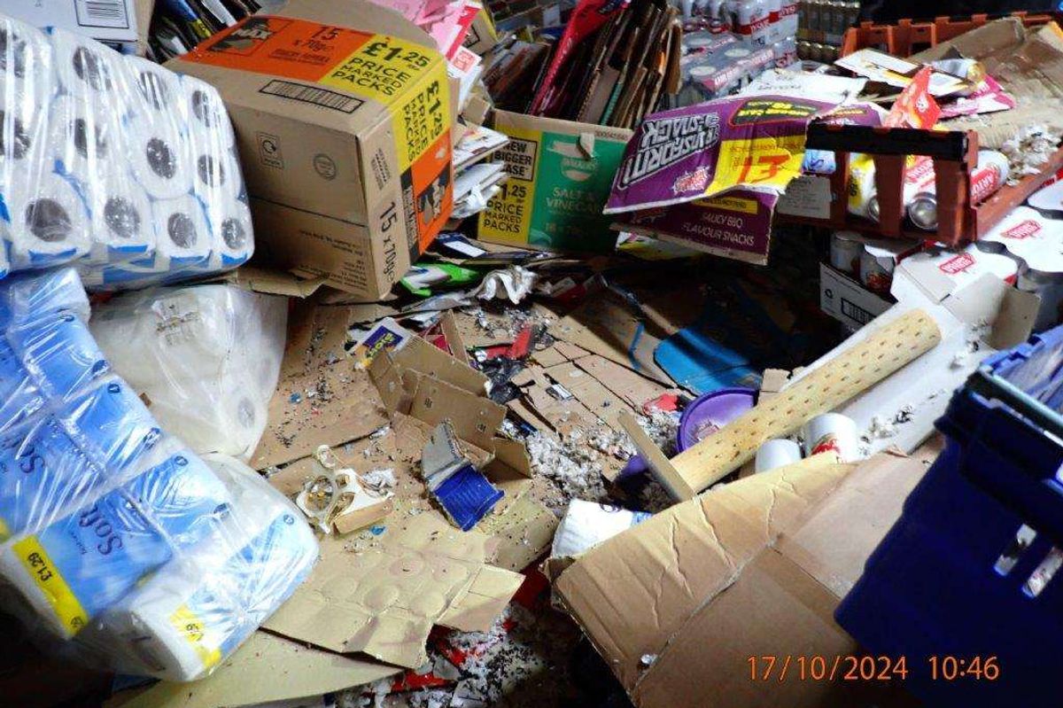 mouse droppings found at Best In Late Shop