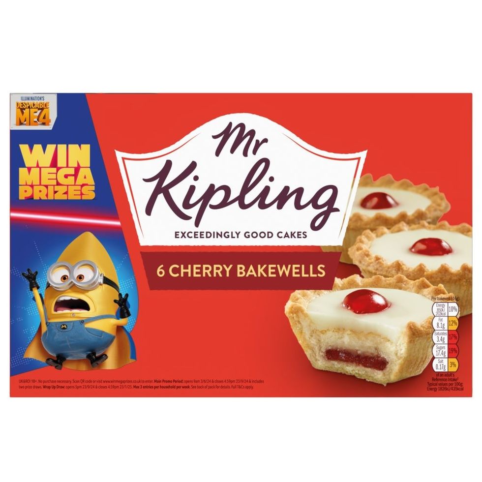 Mr Kipling Cherry Bakewells