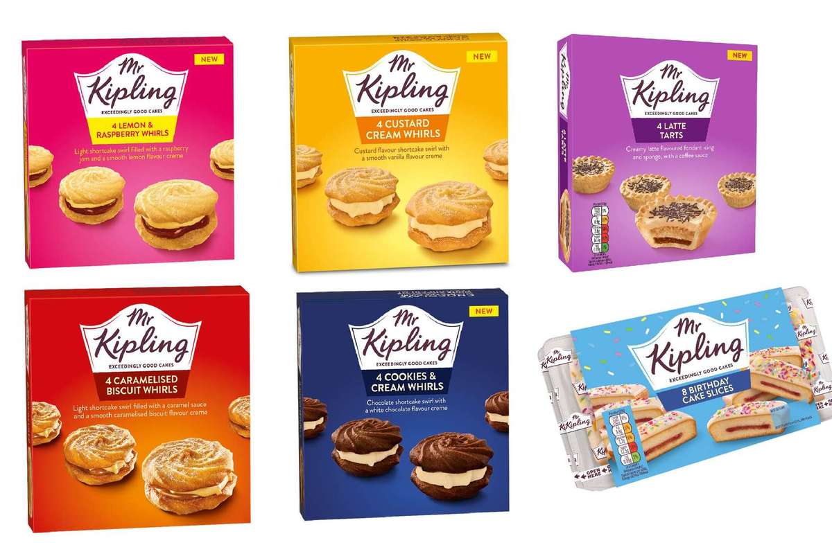 Mr Kipling new launches