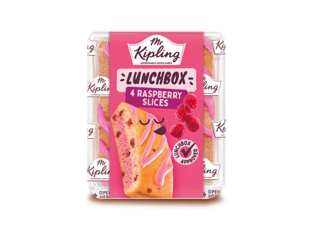 Mr Kipling non-HFSS Lunchbox Slices
