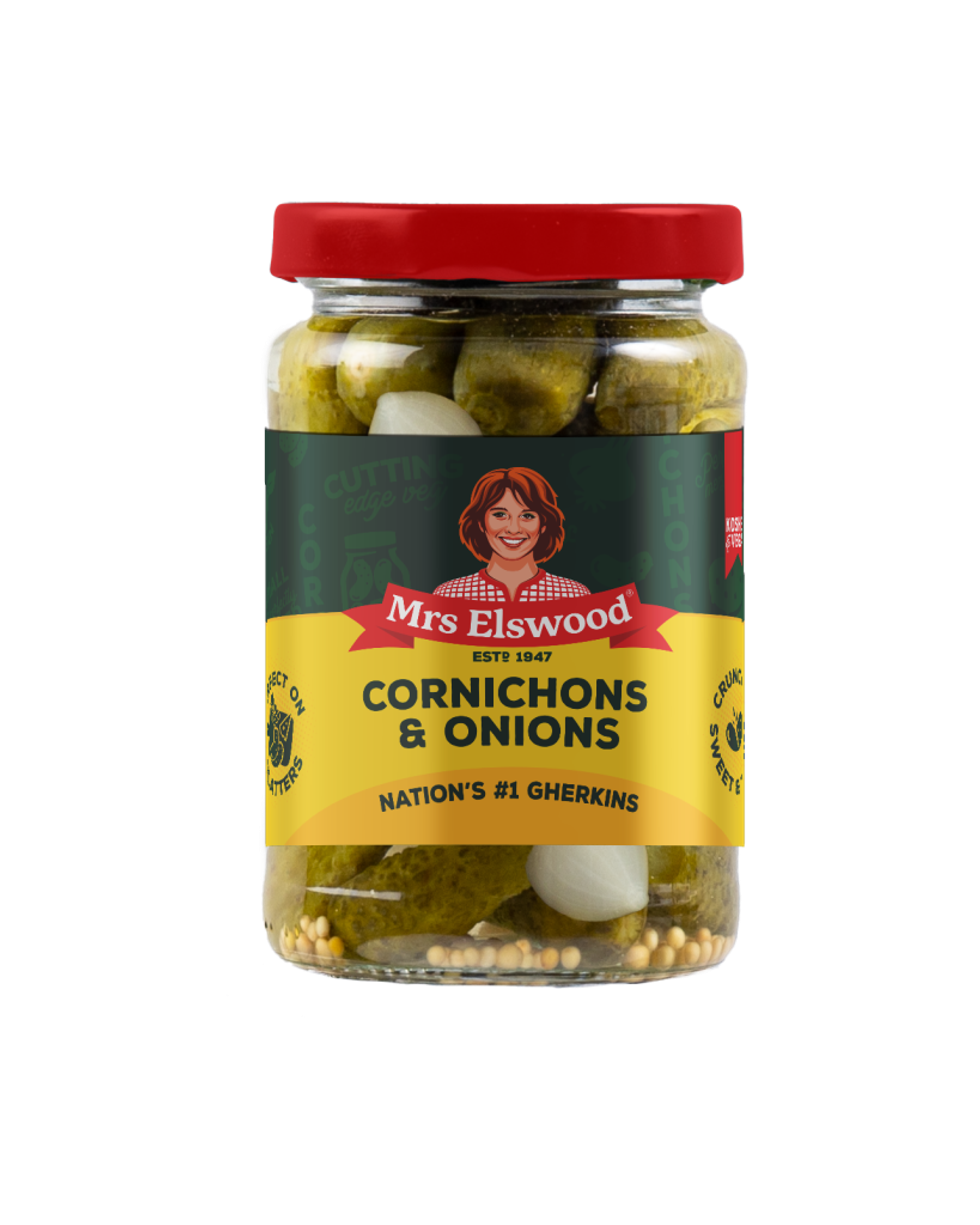 Mrs Elswood Cornichons Onions