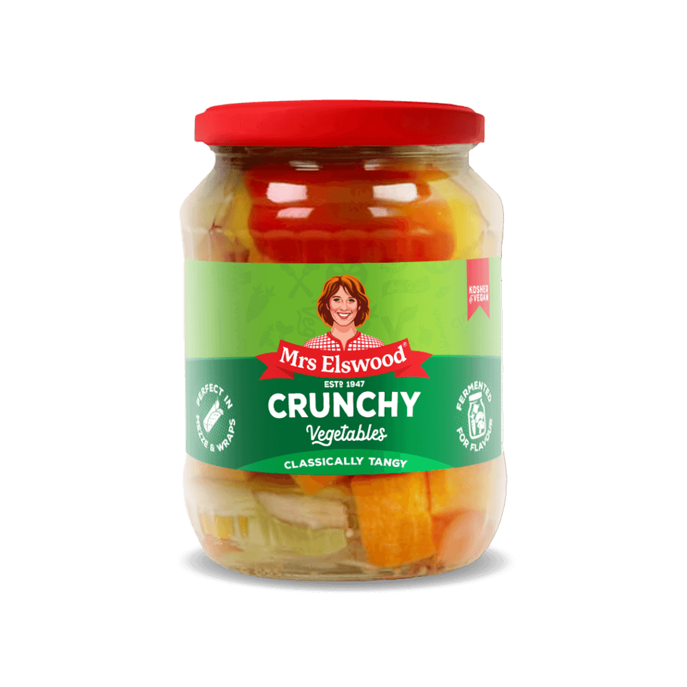 Mrs Elswood Crunchy Veg Mock Up