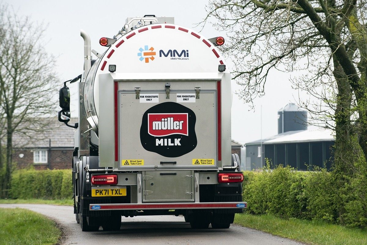 Müller organic milk supply chain