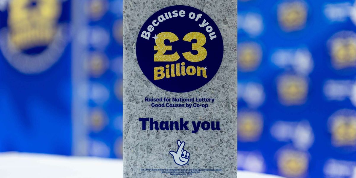 The £3bn National Lottery Milestone Behind a New UK Campaign